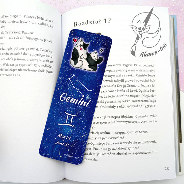 Zakładka Zodiak Bliźnięta