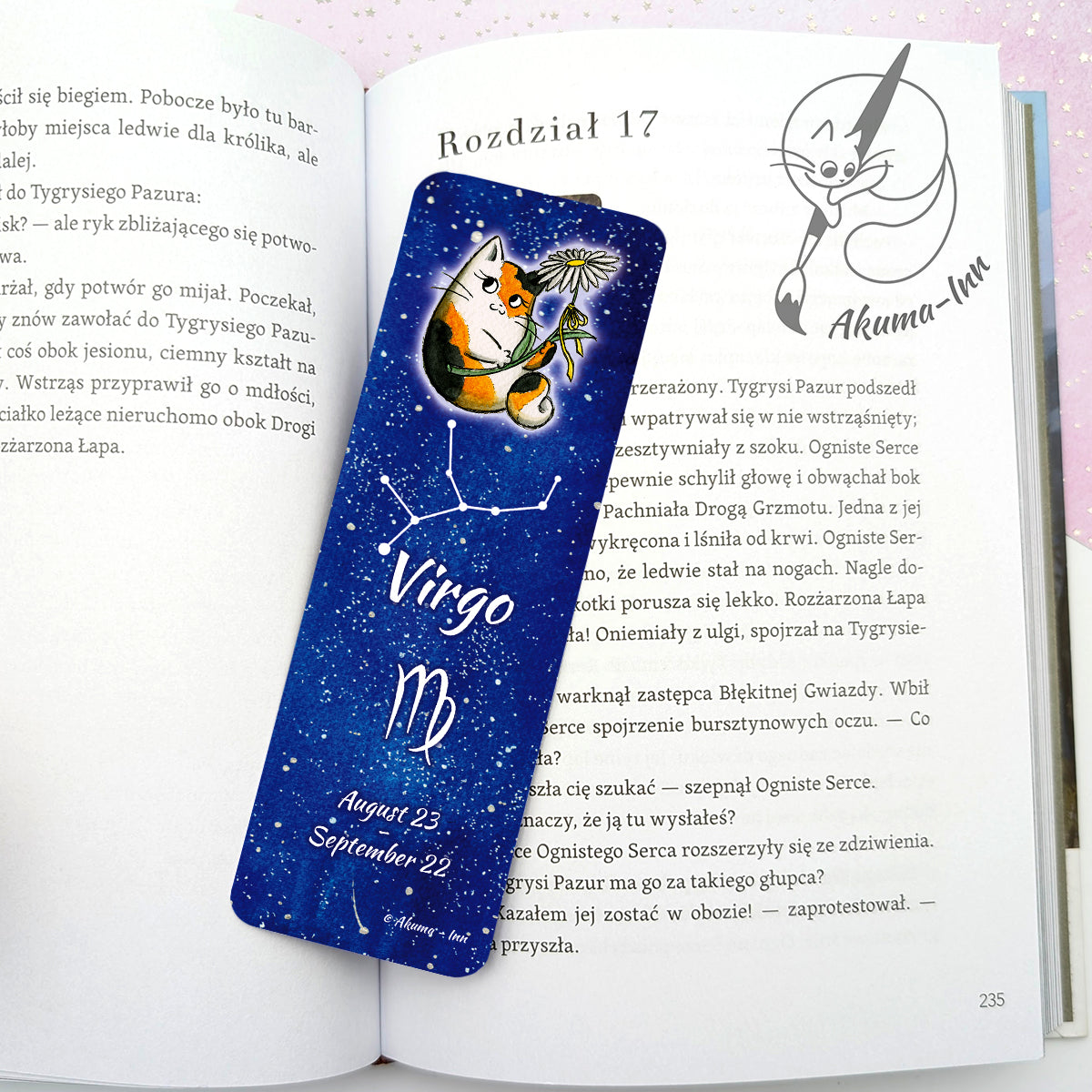 Zakładka Zodiak Panna