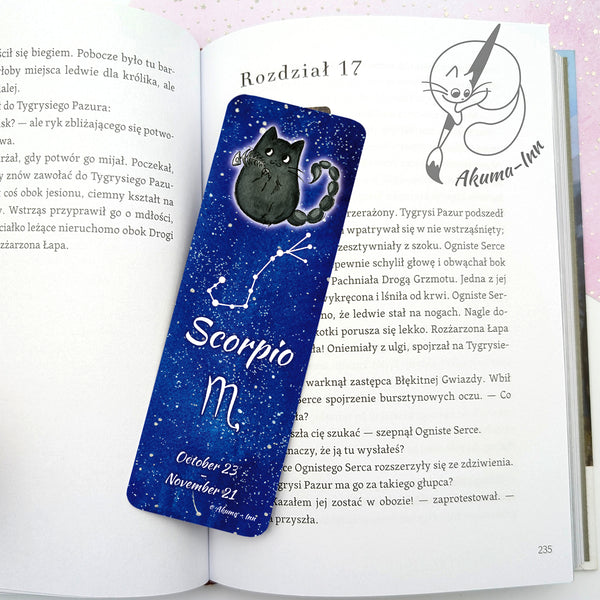 Zakładka Zodiak Skorpion