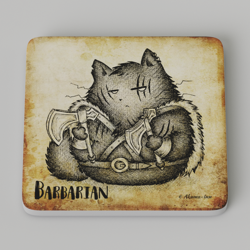Podkładka RPG Barbarian