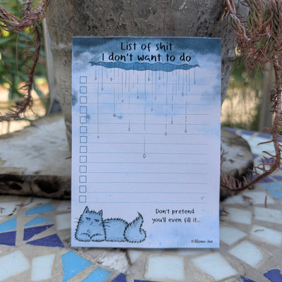 Notepad - Shit List 